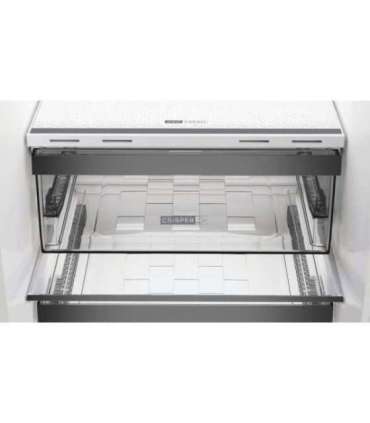 Whirlpool Refrigerator WHK 26363 XP6E Energy efficiency class C Free standing Combi Height 186.5 cm No Frost