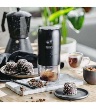 Camry Cordless USB Electric Coffee Grinder CR 4302 25 W Coffee beans capacity 25-30 g Black