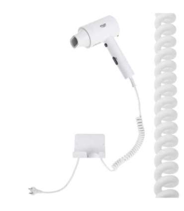 Adler Wall-Mount Hair Dryer AD 2285 2000 W Number of temperature settings 3 White