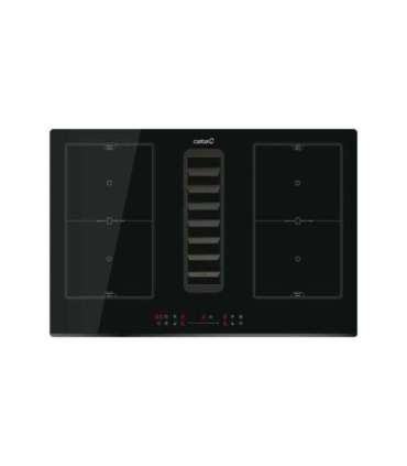 CATA Hob with Hood IAS 7024 Induction 77 cm Number of burners/cooking zones 4 Black Slider