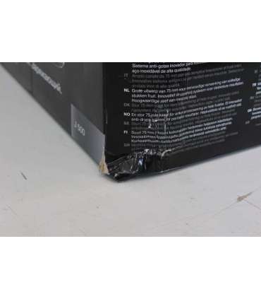 SALE OUT. Braun J500 Multiquick 5 Juicer, Black Braun J 500 Multiquick 5 Type Juicer Black 900 W Number of