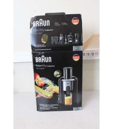 SALE OUT. Braun J500 Multiquick 5 Juicer, Black Braun J 500 Multiquick 5 Type Juicer Black 900 W Number of