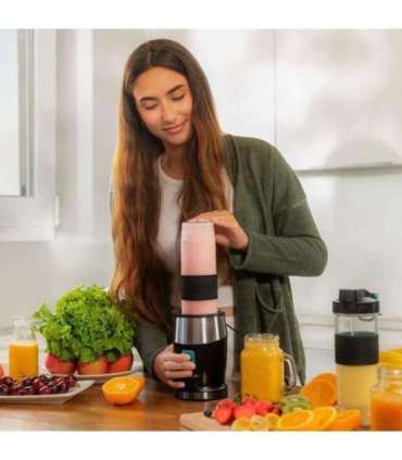 Cecotec Blender Power Titanium 900 ProGo Tabletop 900 W Jar capacity 2x0.57 L Ice crushing Black