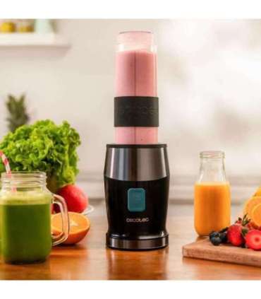 Cecotec Blender Power Titanium 900 ProGo Tabletop 900 W Jar capacity 2x0.57 L Ice crushing Black