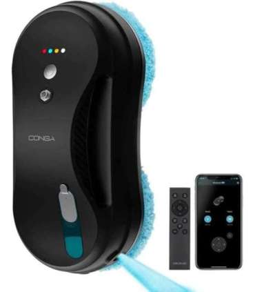 Cecotec Window Cleaning Robot Conga Windroid 890 SprayWater Smart Connected T Corded Black