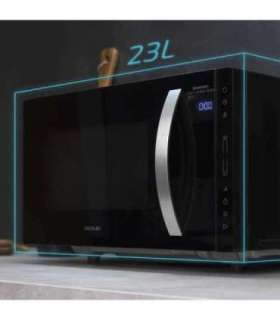 Cecotec Microwave Oven GrandHeat 2300 Flatbed Touch Black Free standing 23 L 800 W Black