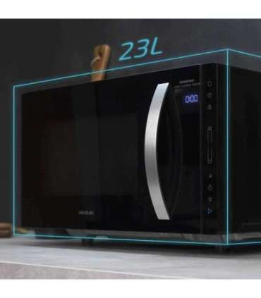 Cecotec Microwave Oven GrandHeat 2300 Flatbed Touch Black Free standing 23 L 800 W Black