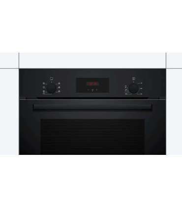 Bosch Oven HBF133BA1 66 L Electric EcoClean Knobs Height 59.5 cm Width 59.4 cm Black