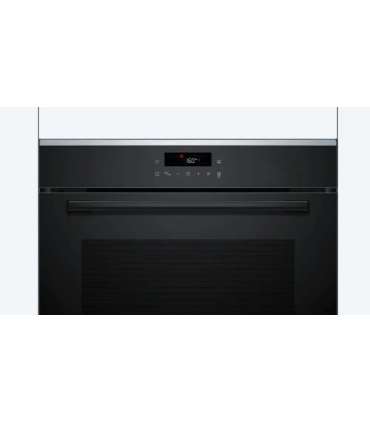 Bosch Oven HBA272BB3 71 L Electric Pyrolysis/Hydrolytic Touch control Height 59.5 cm Width 59.4 cm Black