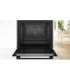 Bosch Oven HBA272BB3 71 L Electric Pyrolysis/Hydrolytic Touch control Height 59.5 cm Width 59.4 cm Black