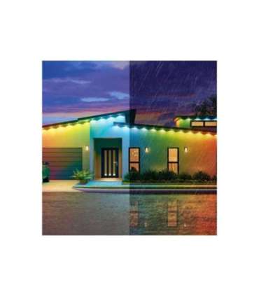 Nanoleaf Smart Multicolor Permanent Outdoor Lights Expansion Pack, 5m