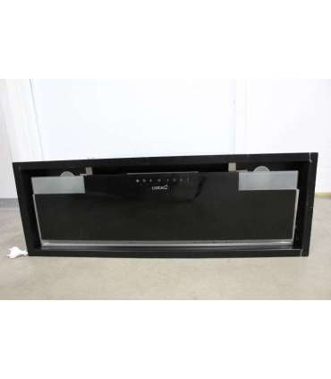 SALE OUT. CATA GC DUAL A 75 XGBK /D Hood, A, 64dB, 710m3/h, width 80cm, 32kWh per year, black glass CATA Hood GC