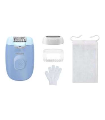 Philips Epilator BRE247/00 Series 4000 Number of power levels 2 Blue