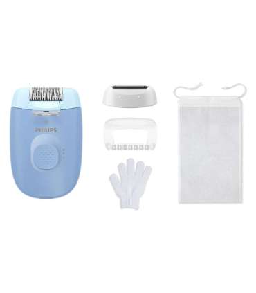Philips Epilator BRE247/00 Series 4000 Number of power levels 2 Blue