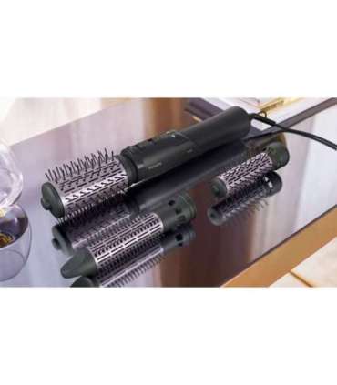 Philips BHA715/00 7000 Series Hot Air Styler, Dark Grey/Purple Philips