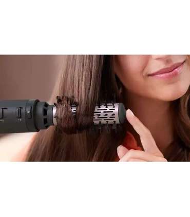 Philips BHA715/00 7000 Series Hot Air Styler, Dark Grey/Purple Philips