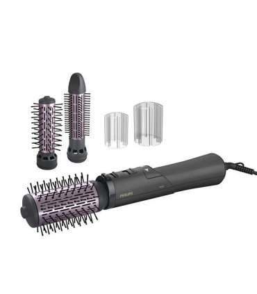 Philips BHA715/00 7000 Series Hot Air Styler, Dark Grey/Purple Philips