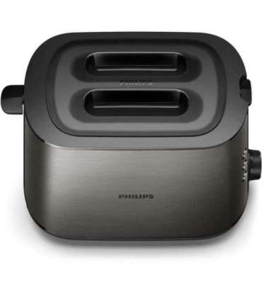 Philips Toaster HD2651/80 Viva Collection Power 1050 W Number of slots 2 Housing material Metal Black