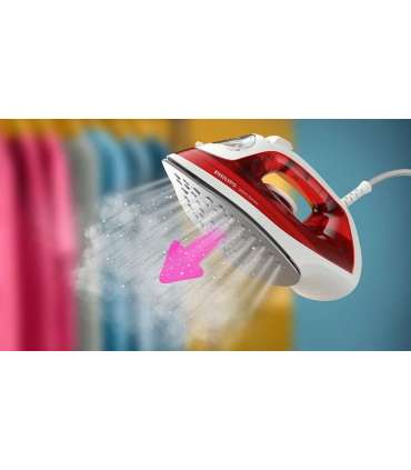 Philips Steam Iron DST2010/40 2000 Series Steam Iron 2000 W Water tank capacity 250 ml Continuous steam 25