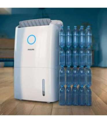 Philips 2in1 Dehumidifier and Purifier DE5305/11 5000 Series Power 245 W Suitable for rooms up to 137 m³ Water