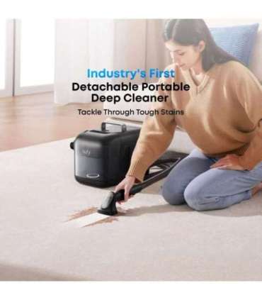 Anker Eufy Robot Vacuum Cleaner Omni E28 Wet&Dry Dust capacity 3 L 20000 Pa Black