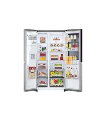 LG Refrigerator GSGV81PYLL Energy efficiency class E Free standing Side by side Height 179 cm Fridge net