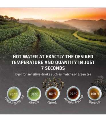 Caso Turbo hot water dispenser HW 620 Water Dispenser 2600 W 2.5 L Plastic/Stainless Steel Black/Stainless