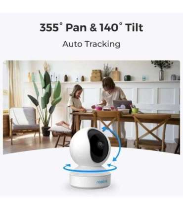 Reolink E Series E330 PTZ 5 MP 4mm/F1.6 Micro SD, Max. 512 GB