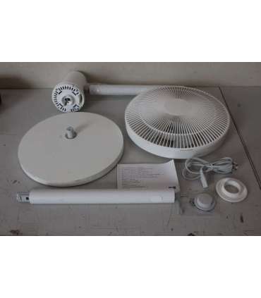 SALE OUT. Xiaomi Mi Smart Standing Fan 2 EU Xiaomi Mi Smart Standing Fan 2 Stand Fan DEMO White Oscillation