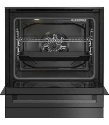 BEKO Cooker FBM62330GADSN Hob type Gas Oven type Electric Grey Width 60 cm Grilling LED Depth 60 cm 72