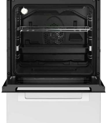 BEKO Cooker FSM59305WDT Hob type Induction Oven type Electric White Width 50 cm Grilling Depth 60 cm 60