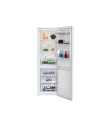BEKO Refrigerator RCSA366K40WN Energy efficiency class E Free standing Combi Height 185.2 cm Fridge net