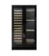 Caso Wine Cooler WineChef Duo 122 Energy efficiency class G Free standing Bottles capacity 122 Black