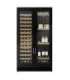 Caso Wine Cooler WineChef Duo 122 Energy efficiency class G Free standing Bottles capacity 122 Black