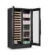 Caso Wine Cooler WineChef Duo 122 Energy efficiency class G Free standing Bottles capacity 122 Black
