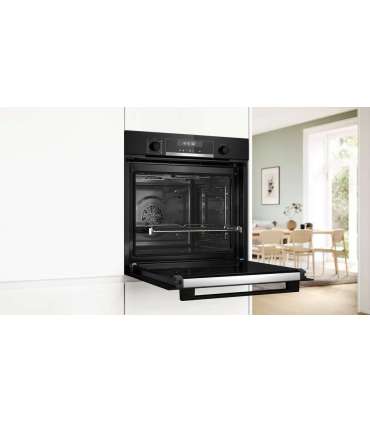 Bosch Oven HBG578EB7 71 L Electric Pyrolysis Knobs Height 59.5 cm Width 59.4 cm Black