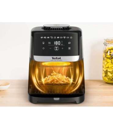 TEFAL Air Fryer Easy Fry Silence EY551HE0 Power 1650 W Capacity 5 L Gray