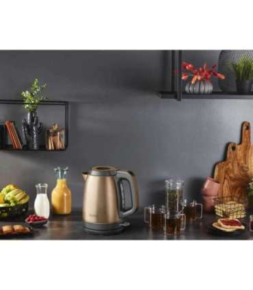 TEFAL Coppertinto Kettle KI280G10 Electric 2400 W 1.7 L Stainless steel 360° rotational base Copper/Black