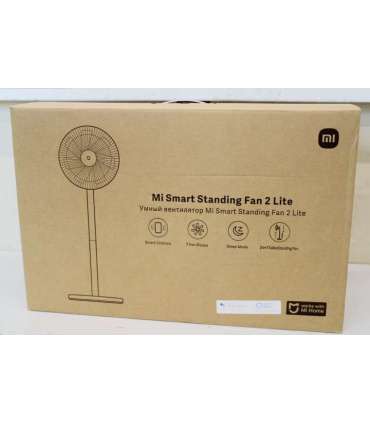 SALE OUT. Xiaomi Mi Smart Standing Fan 2 Lite Xiaomi Mi Smart Standing Fan 2 Lite Stand Fan DEMO, SCRATCHES,