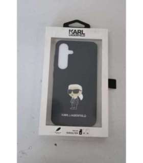 SALE OUT. Karl Lagerfeld KLHCS24SSMHKNPK S24 S921black Silicone Ikonik Metal Pin DIRTY PACKAGING Karl Lagerfeld DIRTY