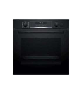 Bosch Oven HRG578BB7 71 L Electric Pyrolysis Knobs Steam function Height 59.5 cm Width 59.4 cm Black