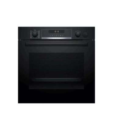 Bosch Oven HRG578BB7 71 L Electric Pyrolysis Knobs Steam function Height 59.5 cm Width 59.4 cm Black
