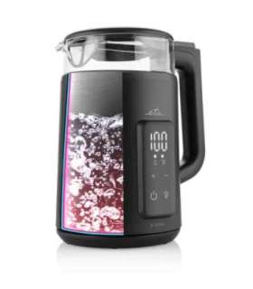 ETA ETA959590000 Elena Electric kettle, 1.7 L, 2200 W, Black/Glass ETA