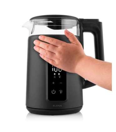 ETA ETA959590000 Elena Electric kettle, 1.7 L, 2200 W, Black/Glass ETA