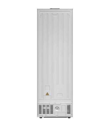 Candy ECN2CQTEB186 Refrigerator, E, Freestanding, Combi, Height 185cm, Fridge net 235 L, Freezer net 120 L, Black |