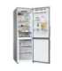 Candy ECN2CQTEX186 Refrigerator, E, Freestanding, Combi, Height 185cm, Fridge net 235 L, Freezer net 120 L, Inox Candy