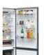 Candy ECN2CQTEX186 Refrigerator, E, Freestanding, Combi, Height 185cm, Fridge net 235 L, Freezer net 120 L, Inox Candy