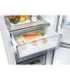 Candy ECN2CQTEX186 Refrigerator, E, Freestanding, Combi, Height 185cm, Fridge net 235 L, Freezer net 120 L, Inox Candy