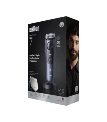 Braun Beard Trimmer Series 7 BT7540 Cordless Number of length steps 40
