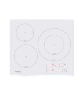 Cata INSB 6030 WH Hob, Induction, Width 59cm, 3 cooking zones, Touch control, White